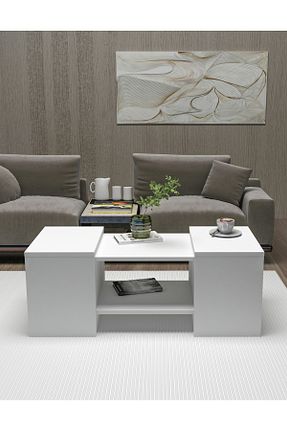 میز جلو مبلی سفید Suntalam Arnetti - کد 800164767