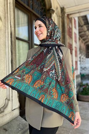 شال رنگی زنانه Kesik Elyaf Sultan Eşarp - کد 931302734