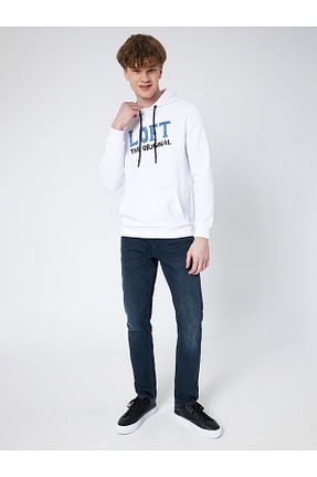 شلوار آبی مردانه پنبه - الاستین Loft - کد 673869808