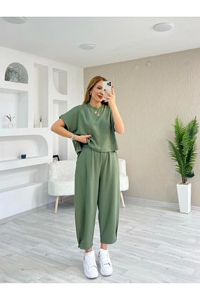 ست گرمکن رنگی زنانه پاچه لوله تفنگی İrka Moda - کد 931305083
