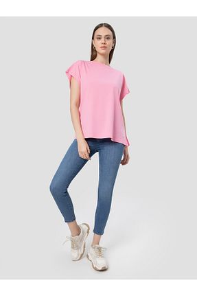 شلوار آبی زنانه پنبه ای Loft - کد 673870509