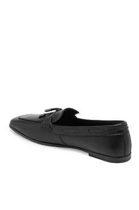 کفش کژوال مشکی زنانه پاشنه کوتاه (1 - 4 سانتی متر) Tergan - کد 931302596