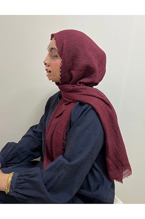 شال زرشکی زنانه shop - کد 931200309