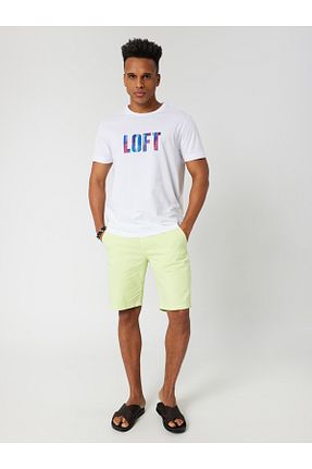 شلوارک و برمودا زرد مردانه رگولار Loft - کد 683344430