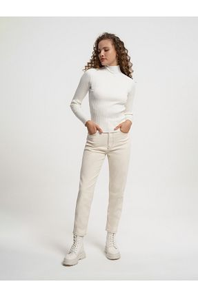 پلیور نباتی زنانه ساده Loft - کد 778773880