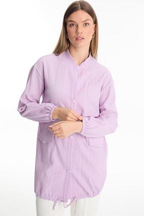 کت بنفش زنانه رگولار Zühre - کد 931317846