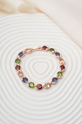 دستبند استیل (فولاد) رنگی زنانه استیل (فولاد) Finesa Jewelry - کد 899074017