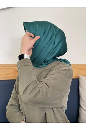روسری سبز پلی استر Siyane - کد 879211928