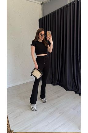 ست بالاتنه و پائین تنه بژ زنانه بافتنی elif teke - کد 931317288