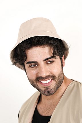 کلاه بژ زنانه پشمی Reform - کد 931683632