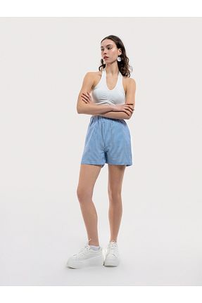 شلوارک و برمودا سفید زنانه فاق بلند Loft - کد 866843452