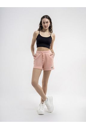 شلوارک و برمودا صورتی زنانه فاق بلند Loft - کد 809185834