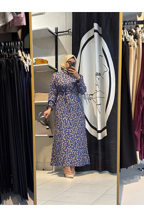 لباس حجاب آبی Kalem Butik - کد 931334463