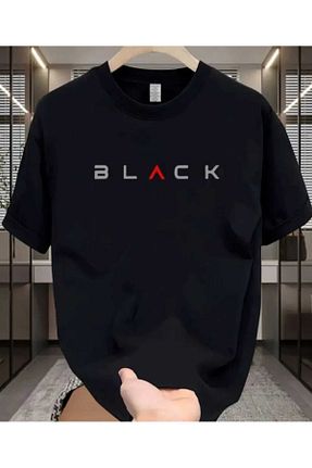 تیشرت مشکی زنانه اورسایز blackbonds - کد 931330937