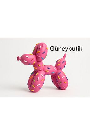 اجسام تزئینی و بیبلو صورتی پلاستیک güneybutik - کد 929877078
