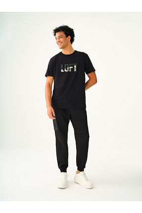 تیشرت مشکی مردانه رگولار Loft - کد 858023770