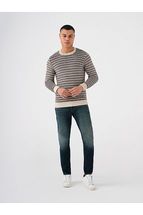 پلیور نباتی مردانه رگولار Loft - کد 888148268