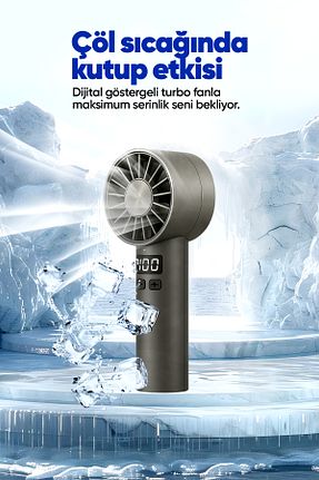 پنکه مشکی Mini Fan MOEN - کد 927032393