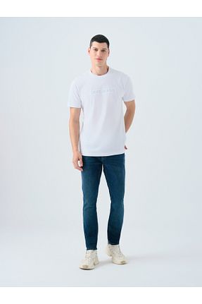 تیشرت سفید مردانه اسلیم فیت Loft - کد 921529680