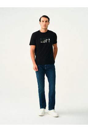 شلوار سرمه ای مردانه پارچه Loft - کد 859029710