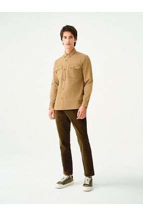 شلوار خاکی مردانه پارچه Loft - کد 859029585