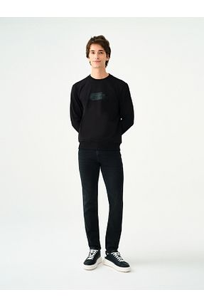 سوئیشرت مشکی مردانه ساده Loft - کد 857292644