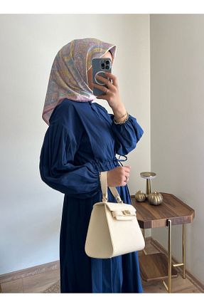 لباس سرمه ای زنانه بافتنی Line By Touches - کد 931370770
