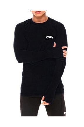 بادی اسپرت مشکی مردانه پلی آمید RUTBİL SPORTS - کد 931704145