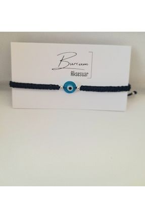 دستبند جواهر آبی زنانه منجق burcum aksesuar - کد 794774160