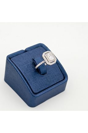 انگشتر نقره زنانه برلیان Livora Jewelry - کد 931397477