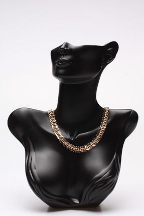 گردنبند جواهر طلائی زنانه برنجی Chantaky - کد 62889879