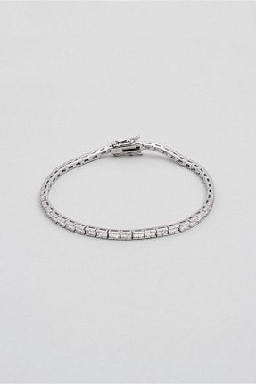دستبند نقره سفید زنانه 925 عیار So Chic - کد 833102273