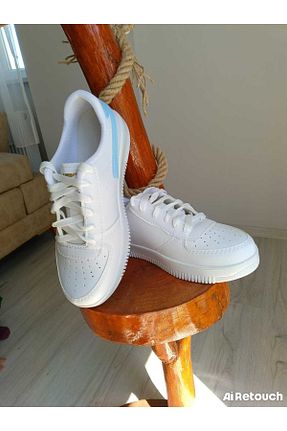 کفش اسنیکر آبی زنانه بند دار LOVİNS - کد 931440788