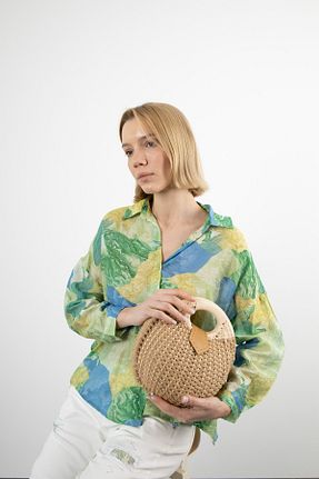 کیف دستی قهوه ای زنانه سایز متوسط Butik Suat - کد 931444170