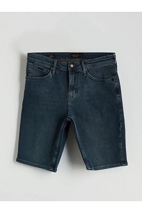 شلوارک و برمودا آبی مردانه اسلیم فیت LC Waikiki - کد 931447788