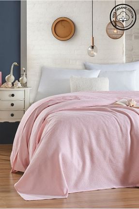 پیکه و ست پیکه دونفره صورتی پنبه ای VESSİNOHOME - کد 339670994