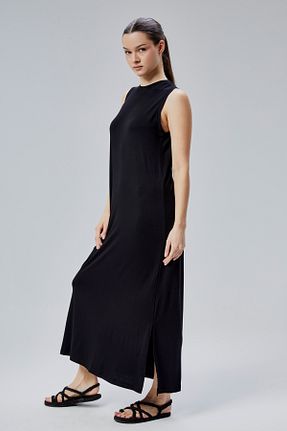 لباس مشکی زنانه بافتنی Loomly - کد 931473482