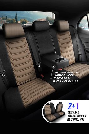 روکش صندلی خودرو بژ Panda Kılıf - کد 289838362