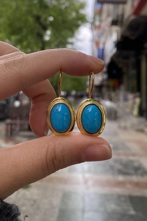 گوشواره نقره رنگی زنانه 925 عیار Erer Gümüş - کد 931792880