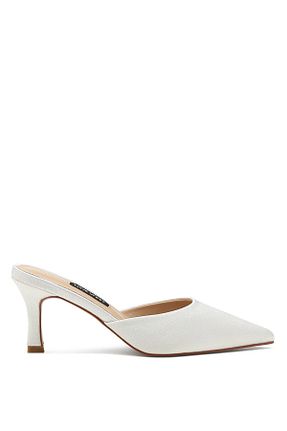 دمپائی سفید زنانه پاشنه تخت Nine West - کد 932169301
