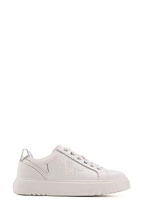 کفش اسنیکر سفید زنانه بند دار Nine West - کد 932169722