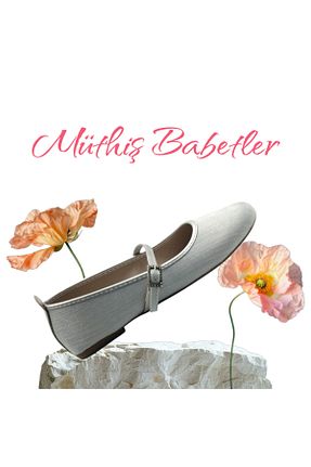 بابت طوسی زنانه چرم مصنوعی Escarpinshoes - کد 931499108