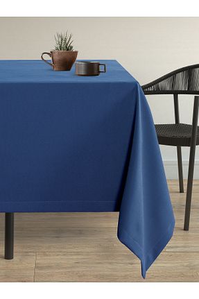 رومیزی آبی پلی استر Demor Home - کد 346684274