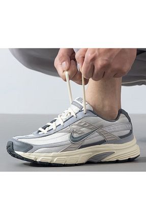 کفش پیاده روی طوسی زنانه چرم مصنوعی Nike - کد 931874008