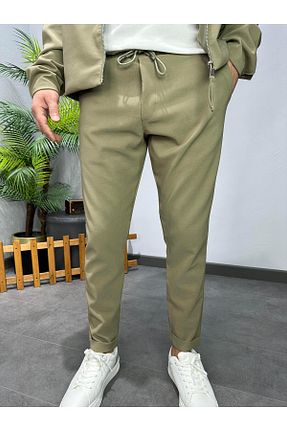 شلوار خاکی مردانه پارچه MODA - کد 931872867