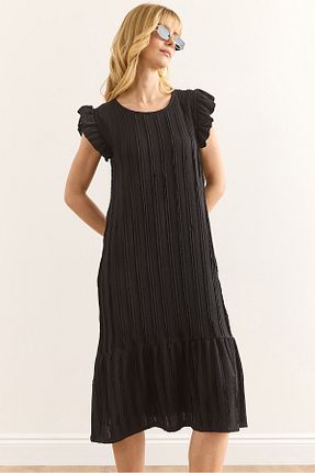 لباس مشکی زنانه بافتنی Olalook - کد 931597224