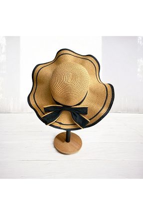 کلاه قهوه ای زنانه حصیر Allen Accessories - کد 928648088