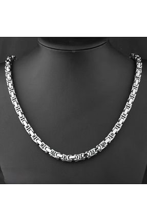 گردنبند استیل ( فولاد ) طوسی استیل (فولاد) Tasarım - کد 931894741