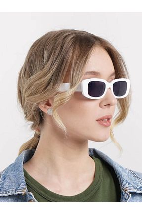 عینک آفتابی سفید زنانه UV400 STAOOM - کد 475005521