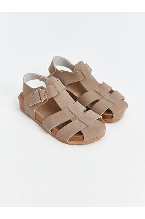 صندل قهوه ای بچه گانه پاشنه کوتاه (1 - 4 سانتی متر) LC Waikiki - کد 931696307